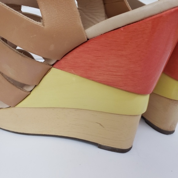 DVF Oceana Wedge Platform Sandals - Picture 9 of 9